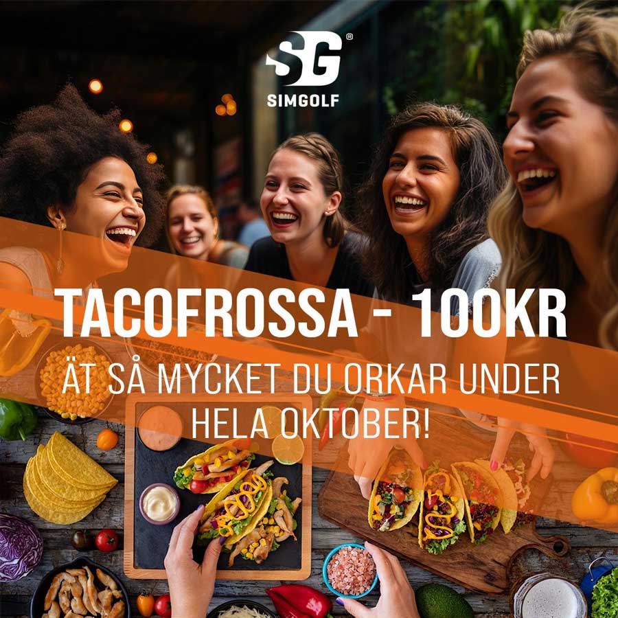Taco - frossa hos SimGolf Taco - frossa hos SimGolf